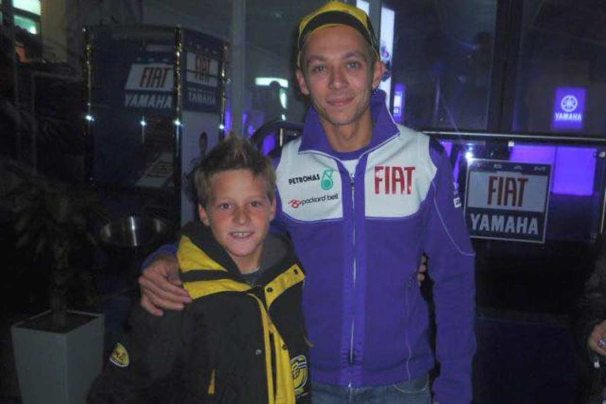 Valentino Rossi foto bambino MotoGP